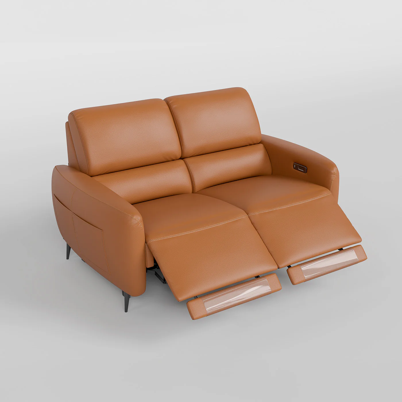 AeroStretch 3 Seater Power Zero Wall Recliner Sofa with Drop Down Table Tray