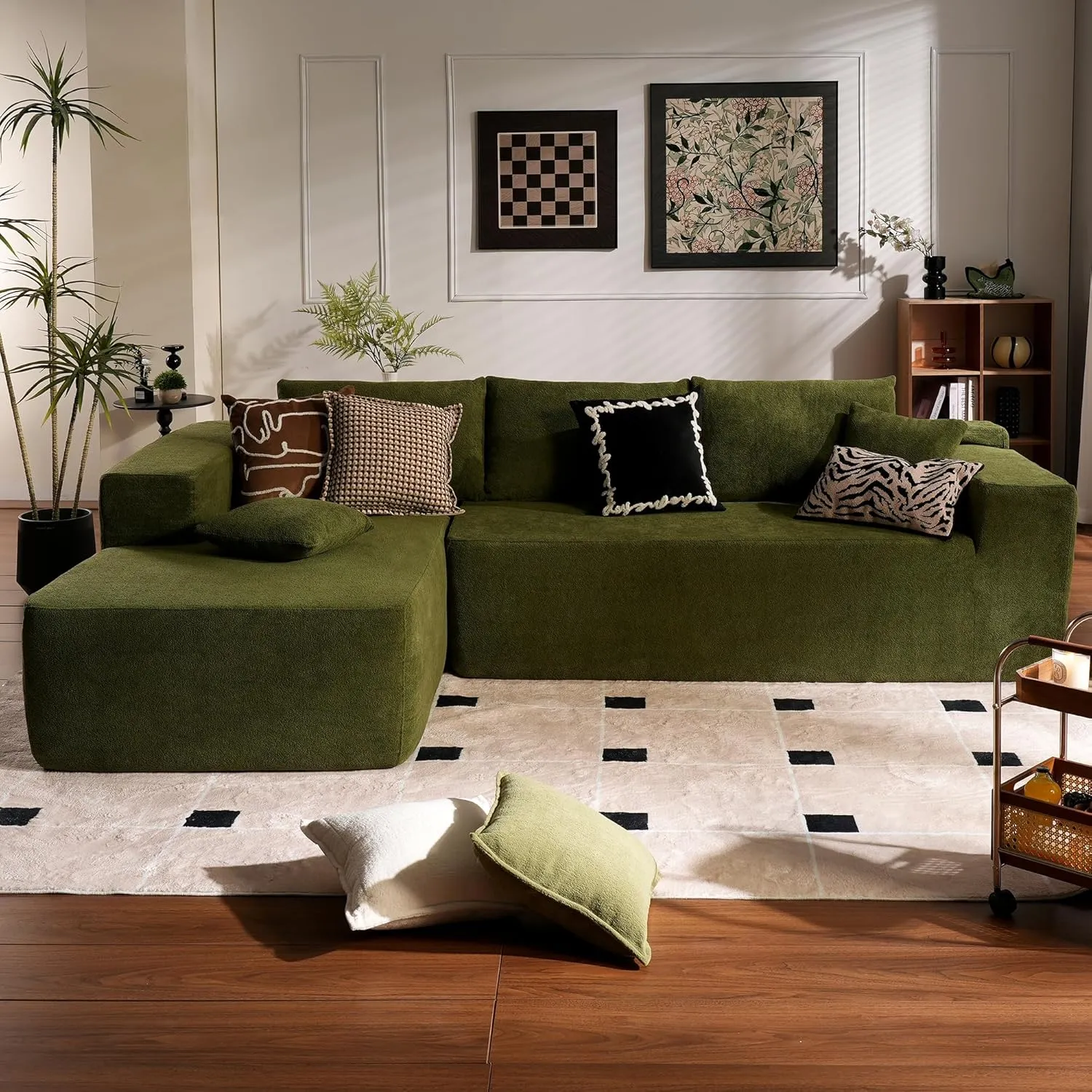 🔥Minimalist L-Shape Couch
