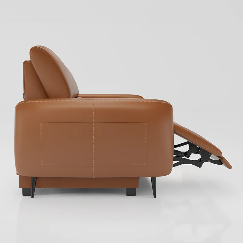 AeroStretch 3 Seater Power Zero Wall Recliner Sofa with Drop Down Table Tray