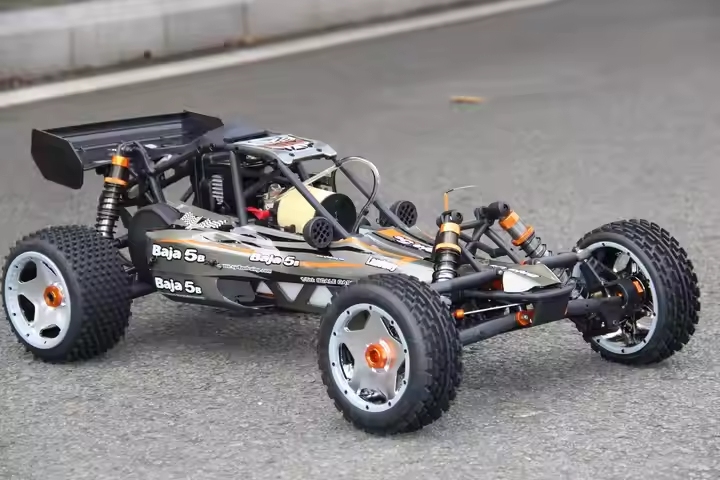 Racing Car 90km/h Stroke Engine off road Truck Gasoline Powered with Radio Controller