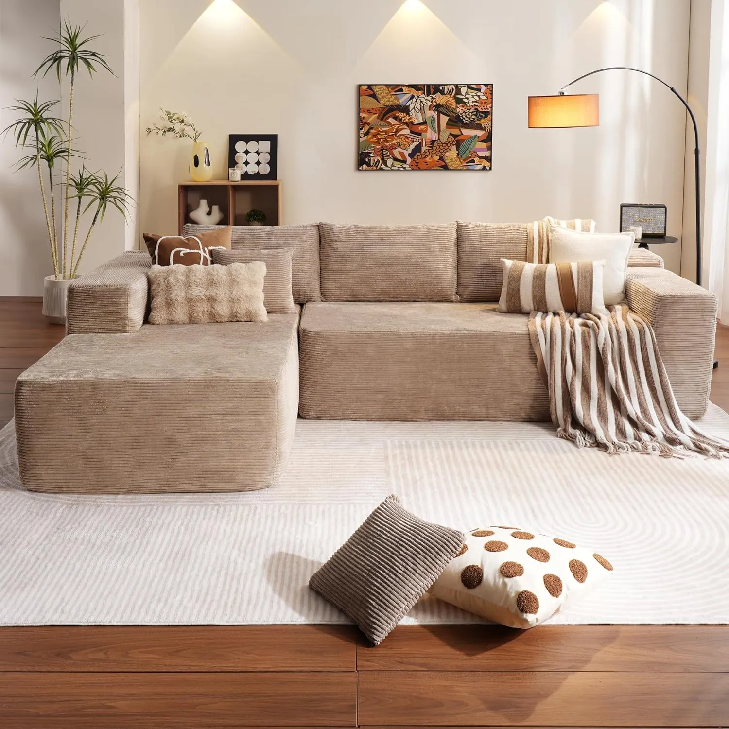 🔥Minimalist L-Shape Couch