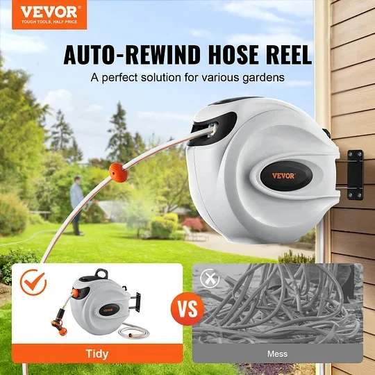 Wall-Mount with 180° Swivel – Flexible & Space-Saving