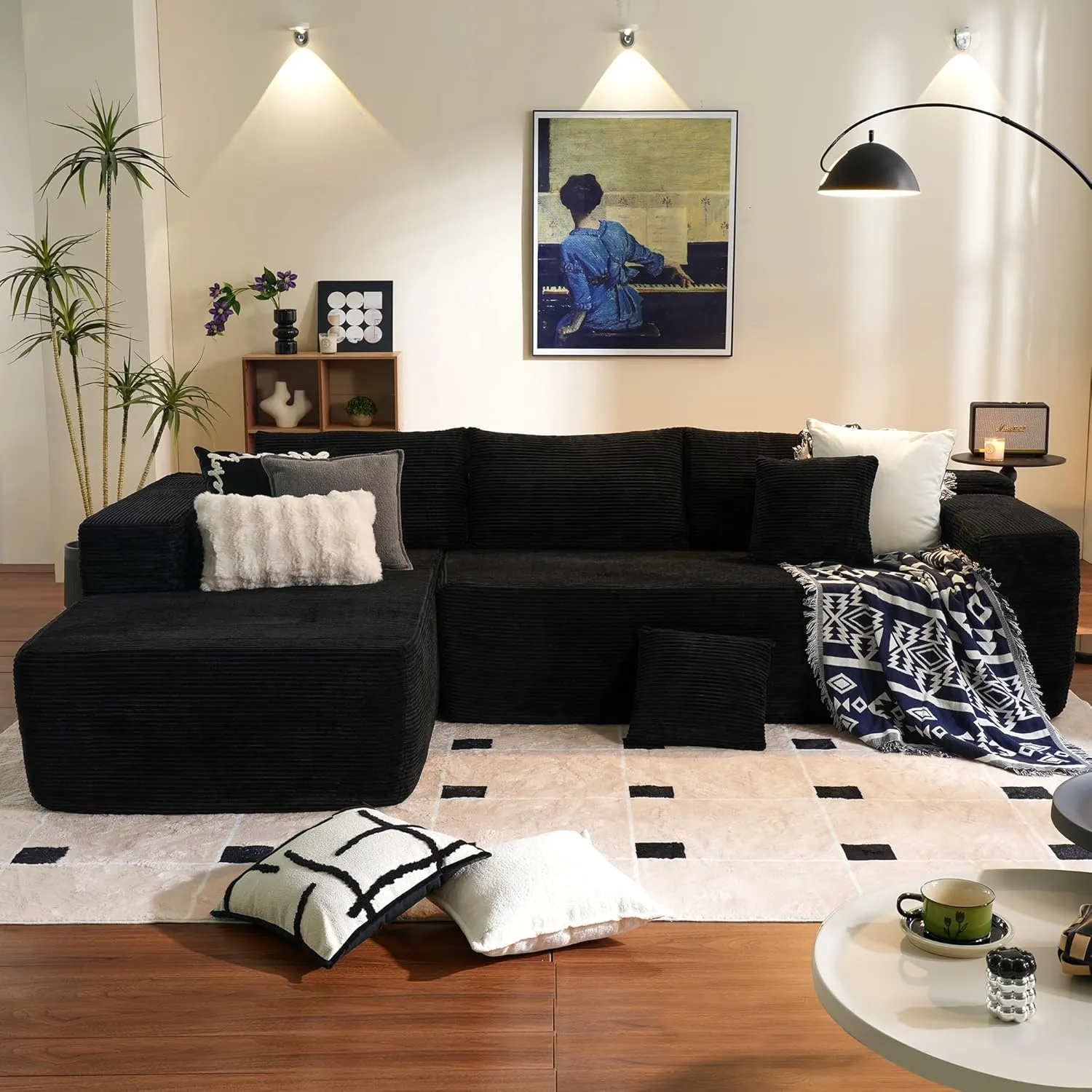🔥Minimalist L-Shape Couch