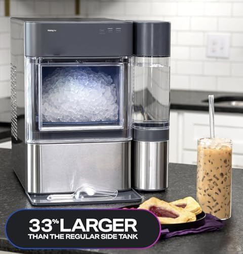 Ice Machine with WiFi & Smart Connected, Stainless Steel