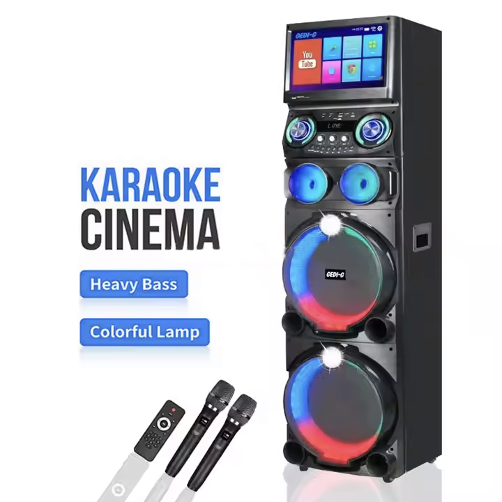 🎤 GD-1419 15.4” Video Speaker System