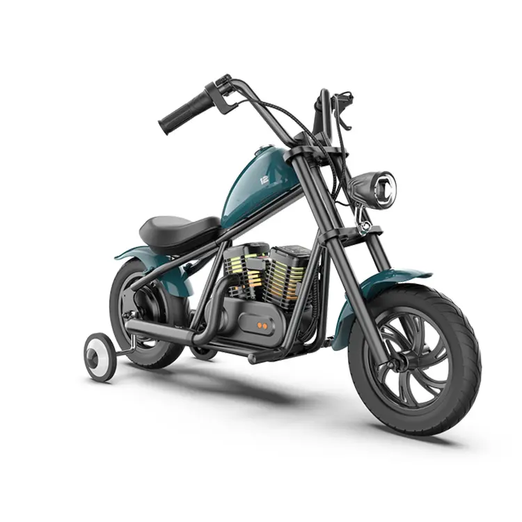 Kids Electric Motorcycle With Colorful Ambient Light
