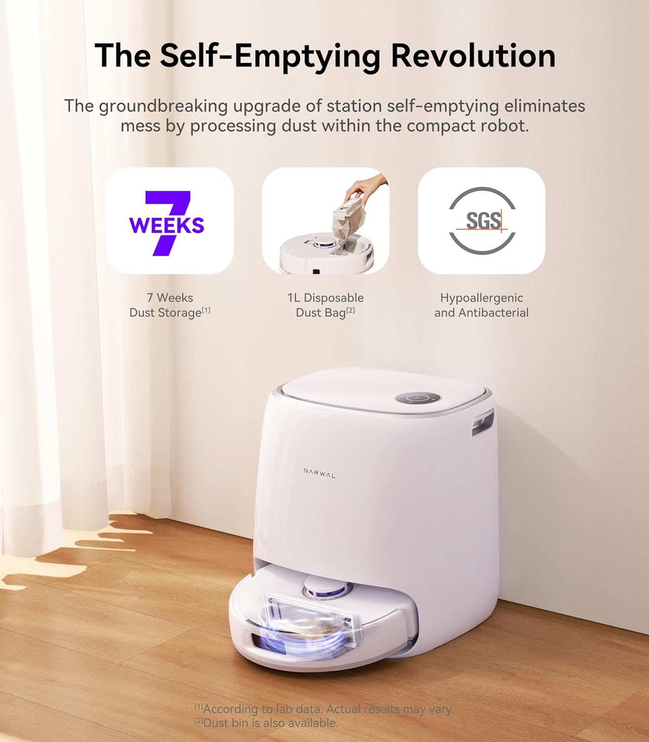 💥$39.99 Today Only🔥 Robot Vacuum and Mop Combo