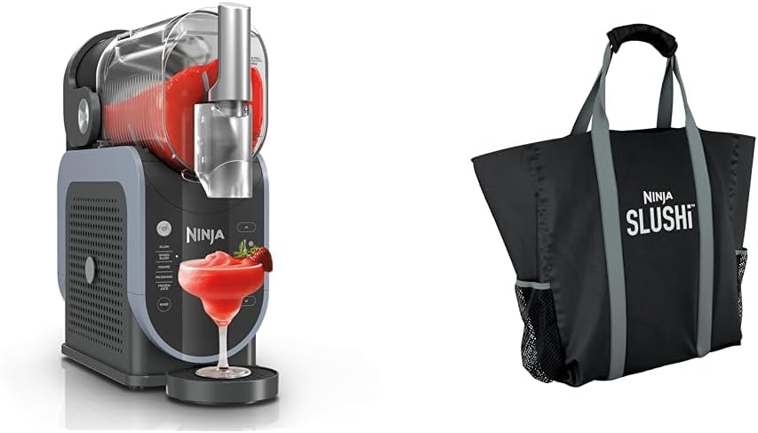 Professional Frozen Drink Maker with RapidChill Technology, 88 oz. Frozen Drink & Slushie Machine, 5 Preset Programs, Frozen Margaritas, Frappés, and More, Orange Mango, FS301OR