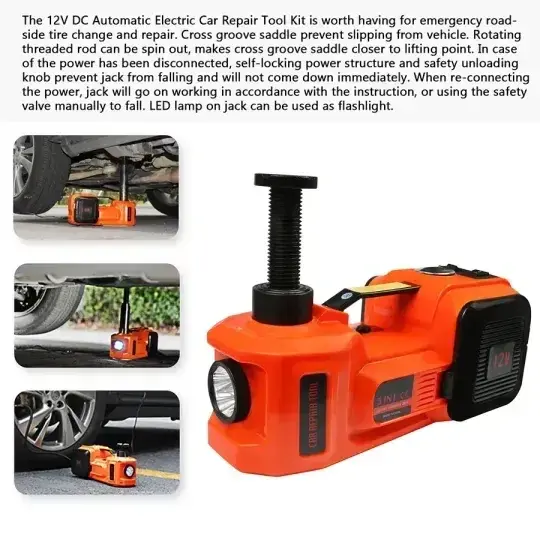 💥Last day 70% OFF💥3-in-1 Electric Hydraulic Car Jack