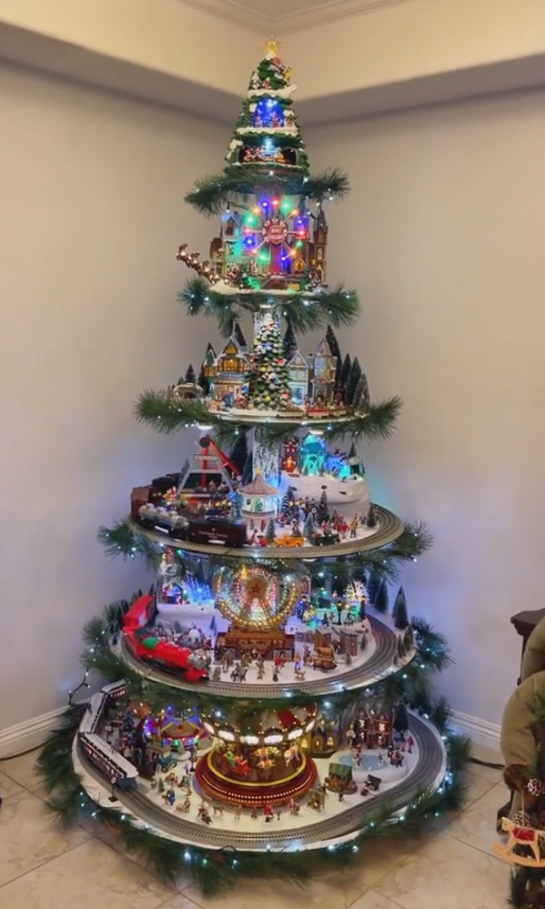 💝Last Day Clearance💥Buy 1 Get 1 Free💥Ferris wheel Christmas tree