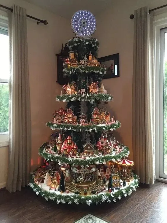 💝Last Day Clearance💥Buy 1 Get 1 Free💥Ferris wheel Christmas tree