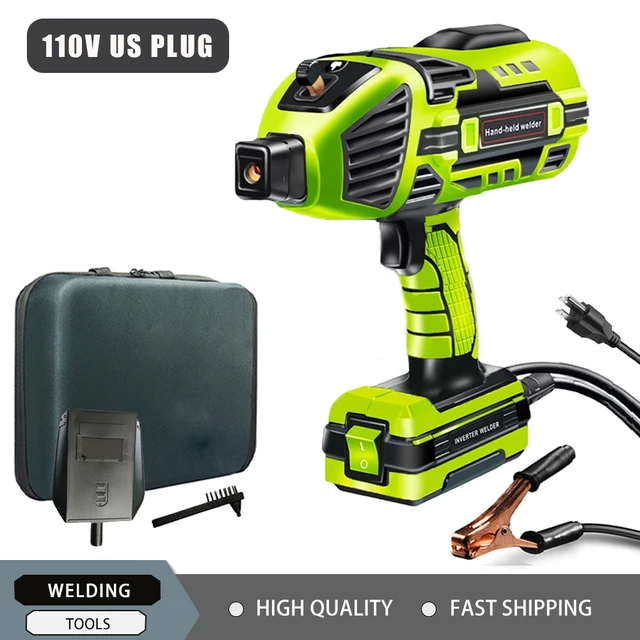❄🎄New Year's Special 2025⛄🔔4600W 110V±15% Handheld Arc Welder Home Electric Welder Fully Automatic Smart Welder With Toolbox/Welding Mask/Steel Brush