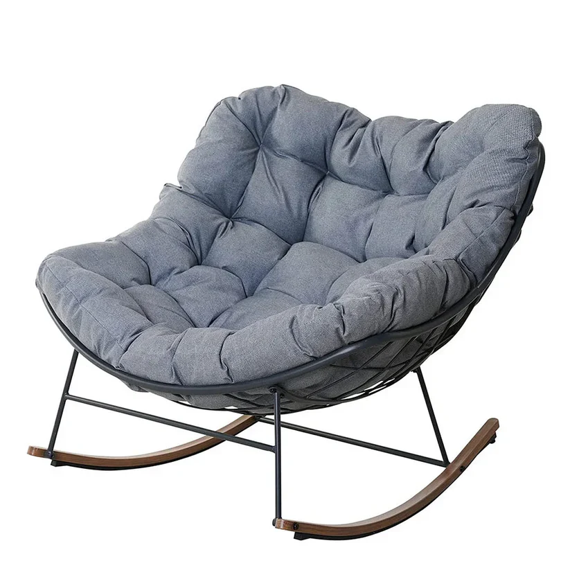 Premium Modern Rocking Chair – Comfort-Focused Leisure Furniture with Smooth Rocking Motion & Minimalist Design