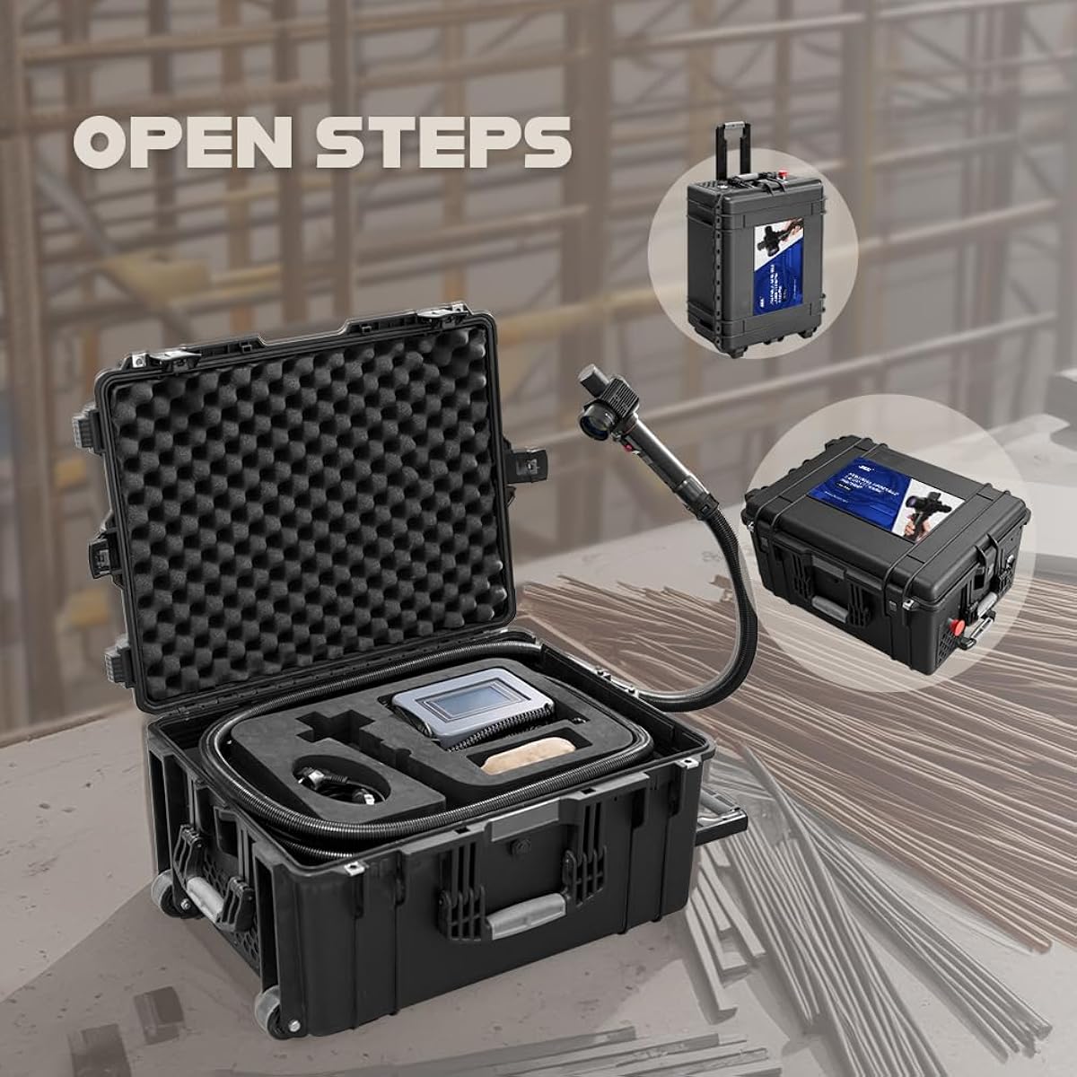 Handheld HD Laser Derusting Instrument