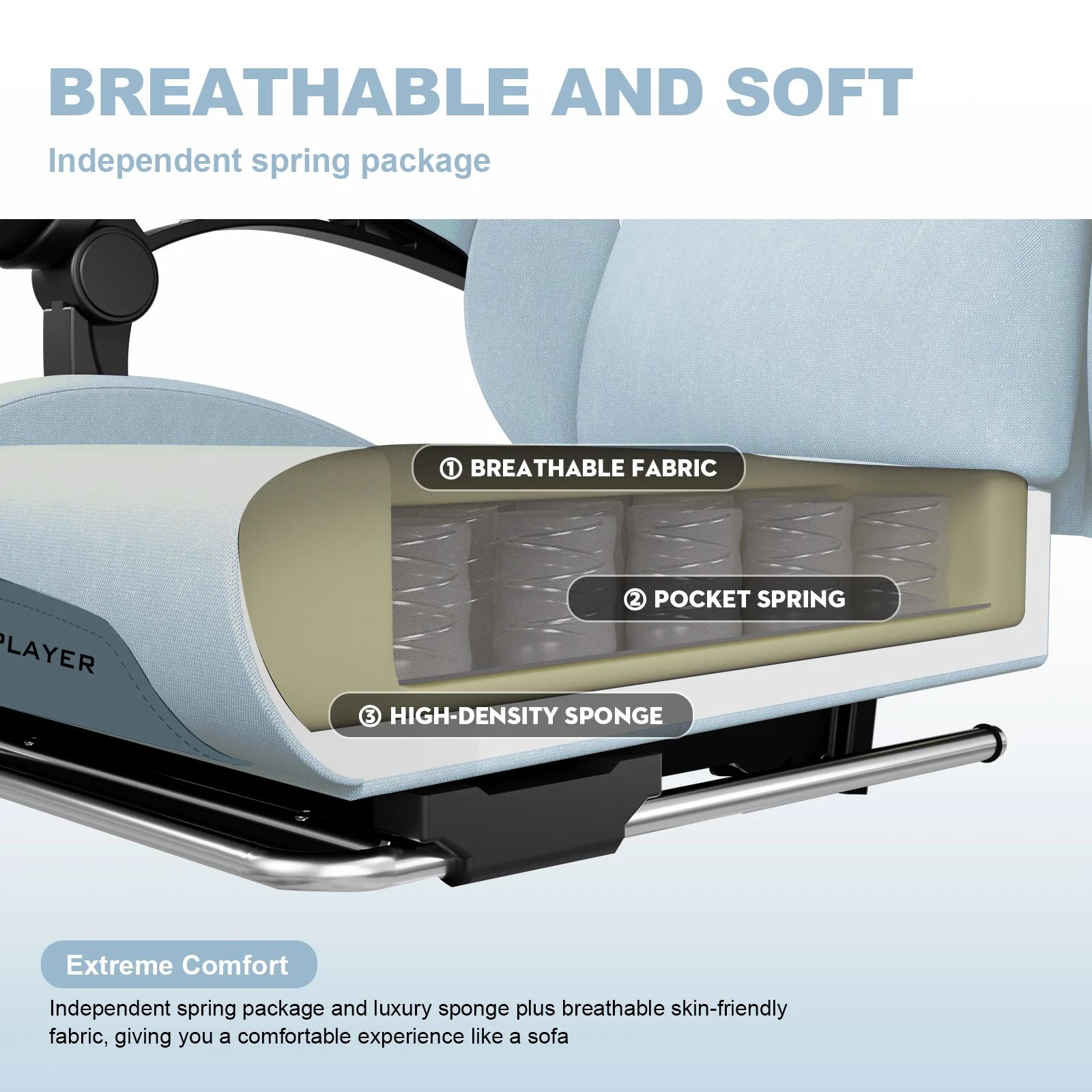 Footrest Series GT905 F