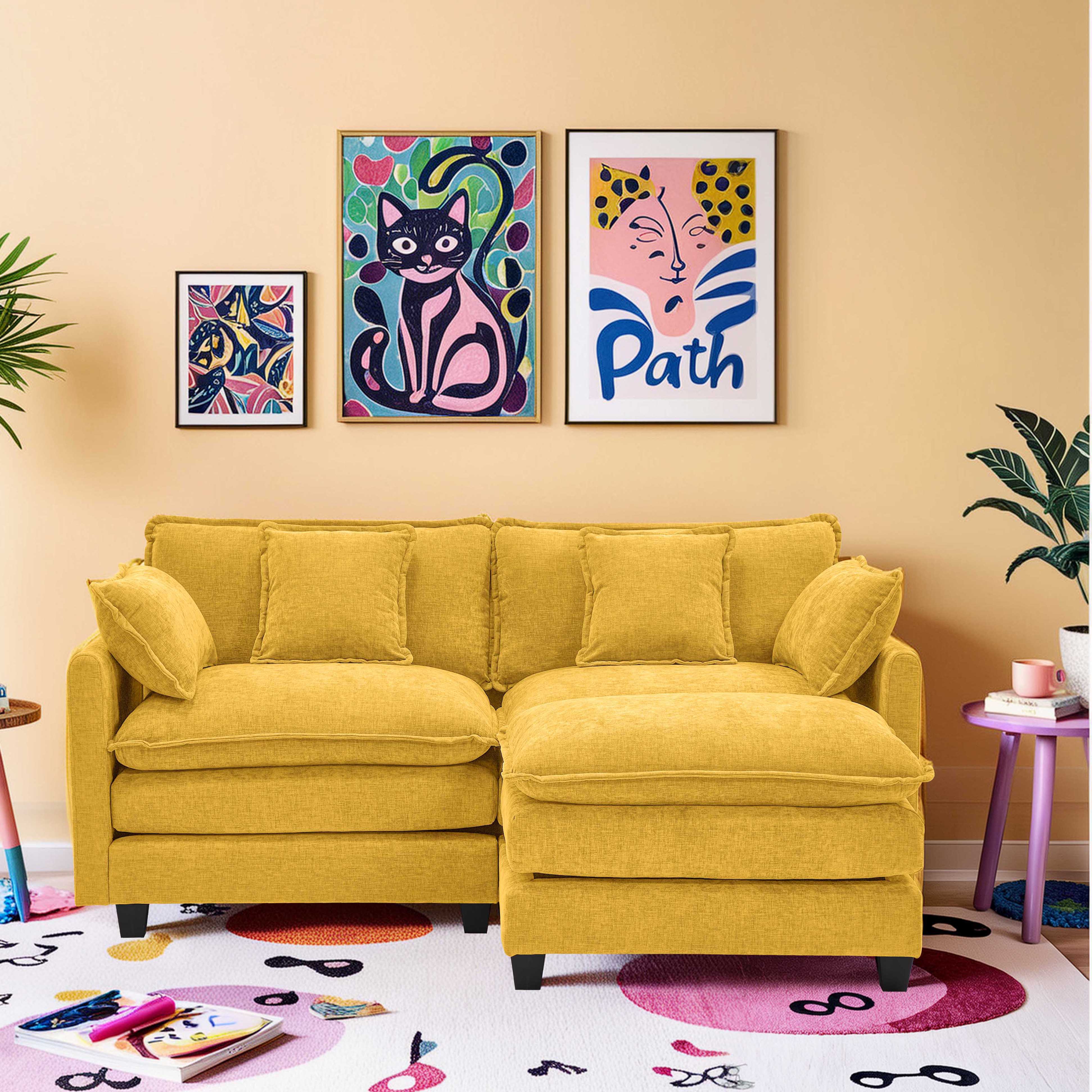 Luxury Thickened Cushion Modular Sofa