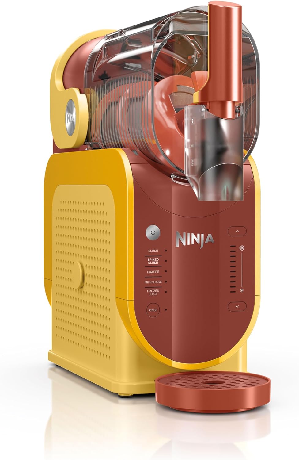 Professional Frozen Drink Maker with RapidChill Technology, 88 oz. Frozen Drink & Slushie Machine, 5 Preset Programs, Frozen Margaritas, Frappés, and More, Orange Mango, FS301OR