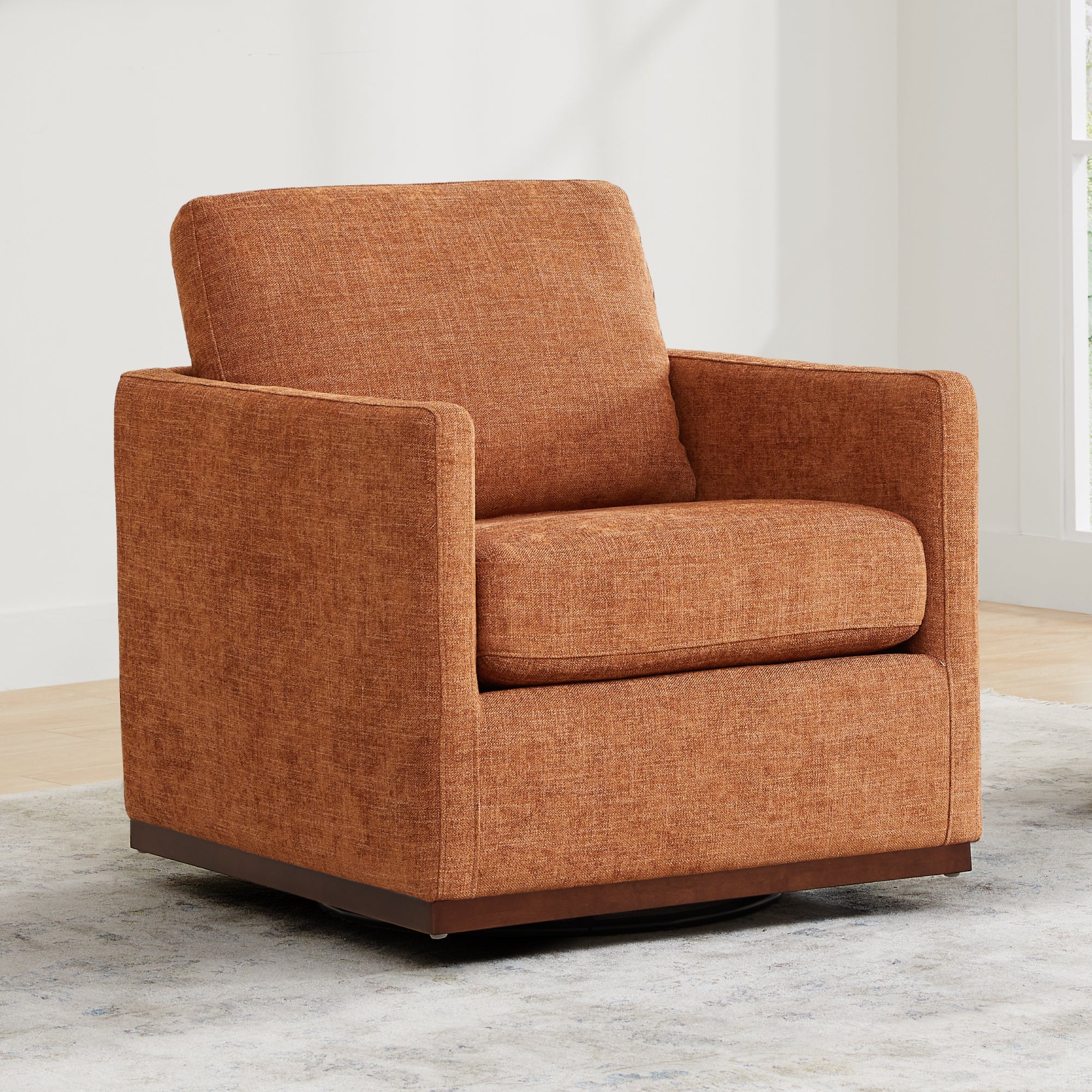 Henry Modern Swivel Accent Chair