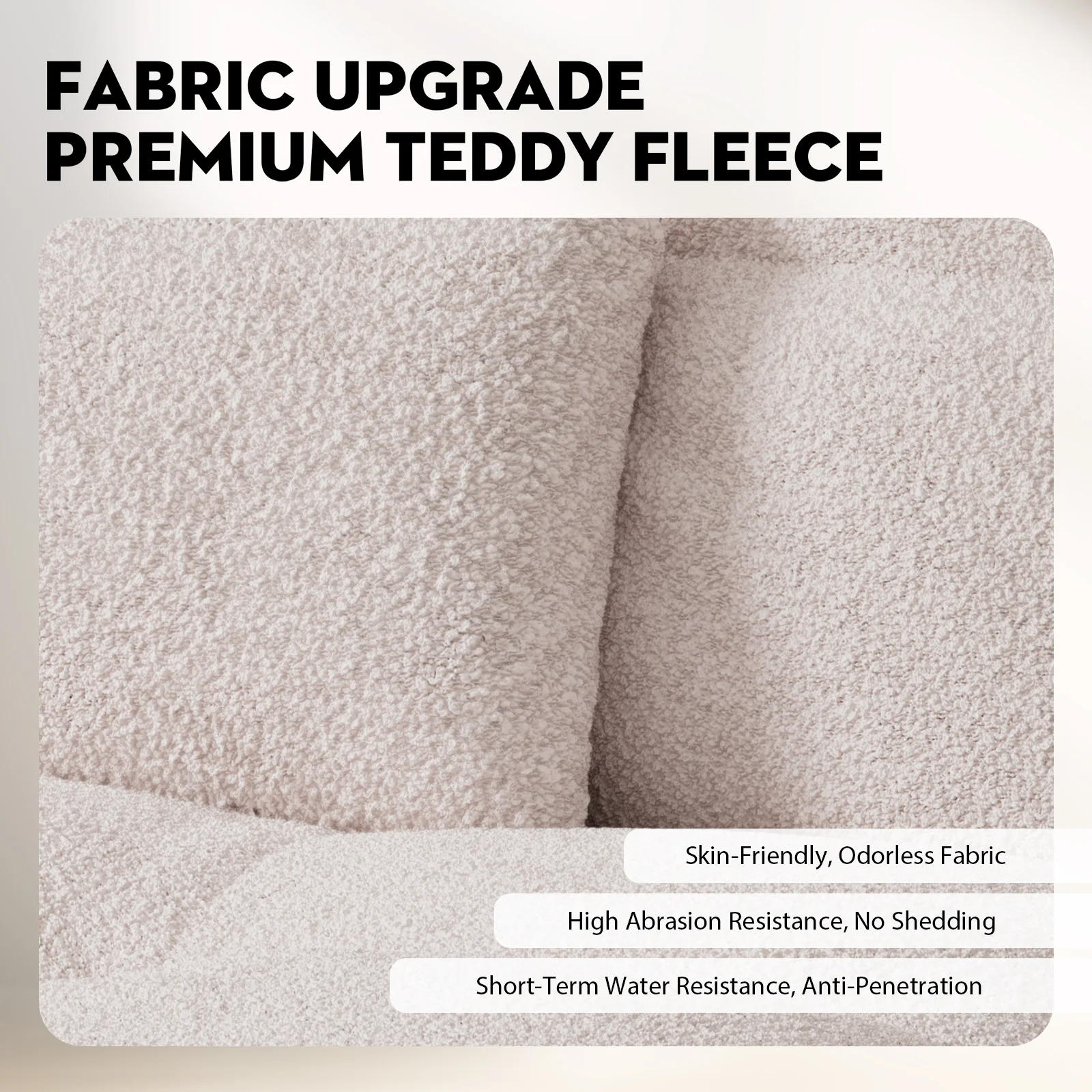 COMHOMA Convertible Ultra-comfortable Futon Sofa Bed with Adjustable Backrest B001