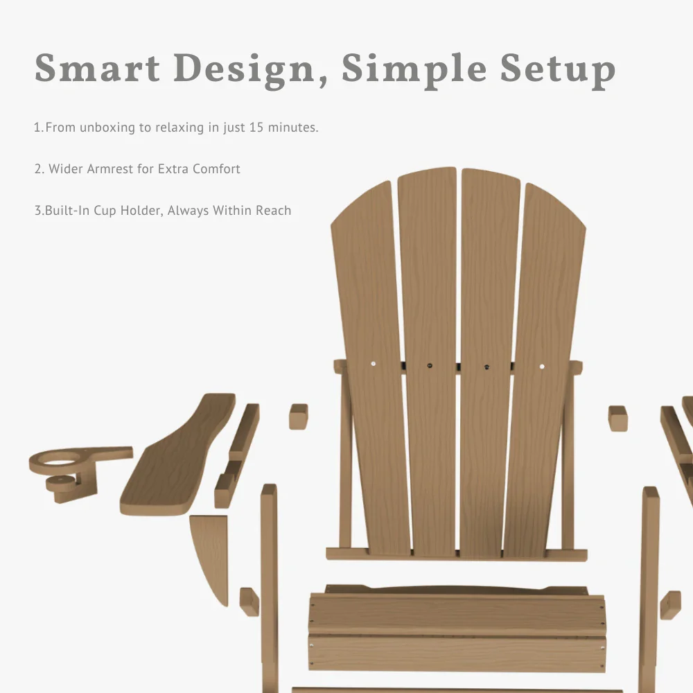 Folding Adirondack Chair