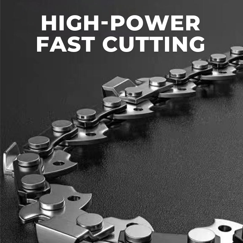 🔥Cordless high-power lithium battery chainsaw - 🎁Limited-time gift tool kit!