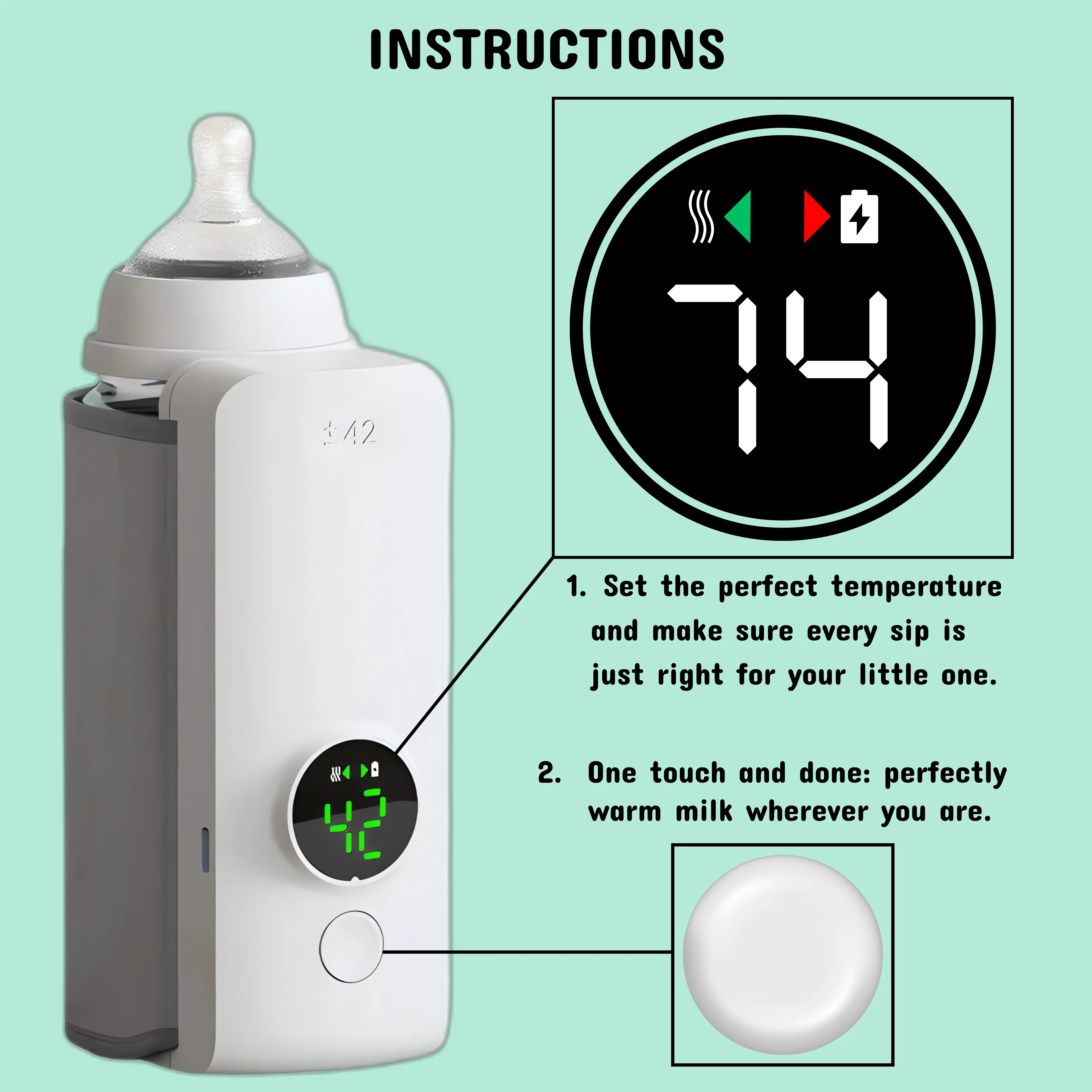 On-the-Go Bottle Warmer