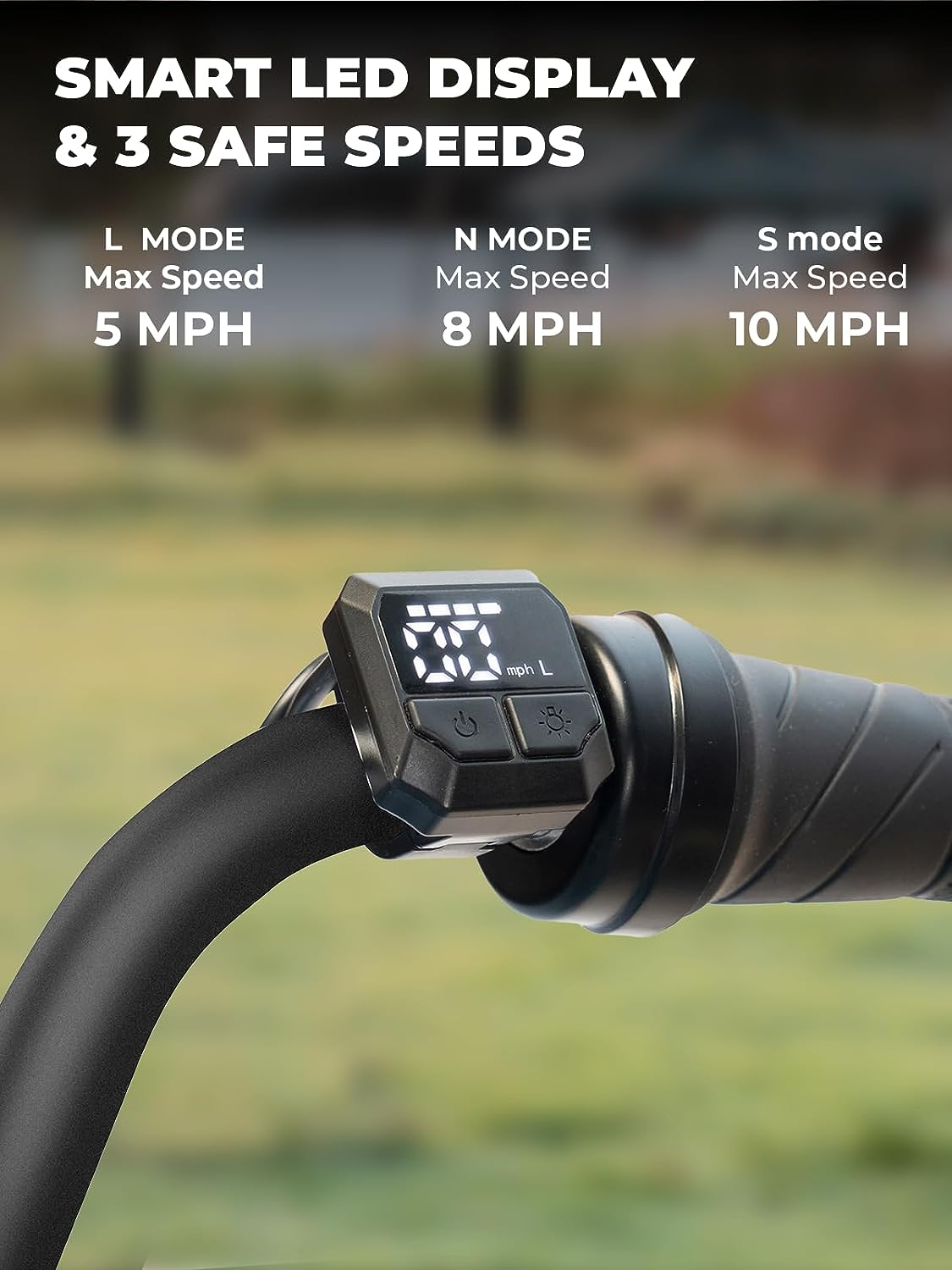 Kids Electric Motorcycle With Colorful Ambient Light