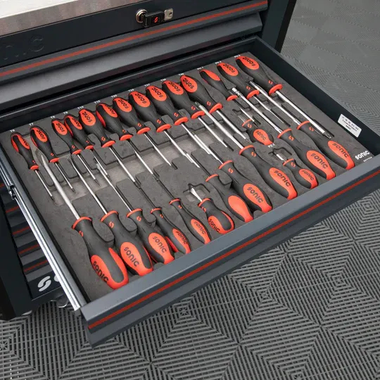 🔥Last Day Limited To 96 Units Only $39.99🔥Factory Clearance Mobile Roller Cab With 13 DRAWERS 5