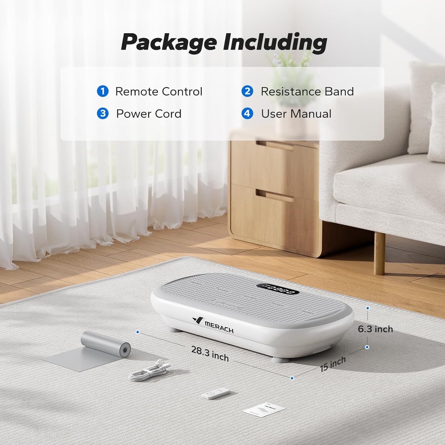 Vibration Plate Exercise Machine, Vibration Plate 440 Lbs Capacity, Bluetooth and Silicone Pedal, Stimulate Deep Fat, Vibration Plate for Lymphatic Drainage, Vibrating for Weight Loss