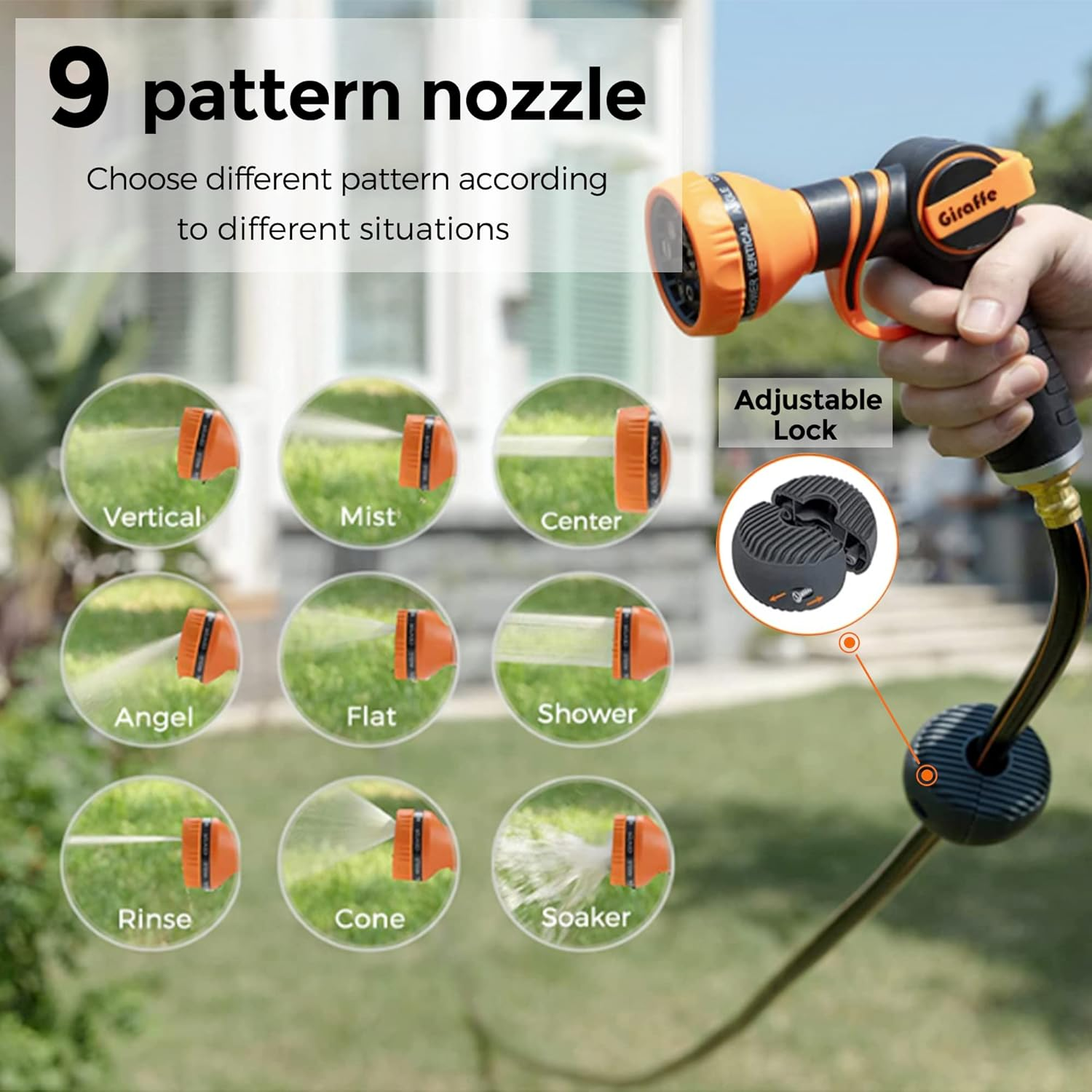 🔥[Clearance Sale]🔥Retractable Garden Hose Reel-5/8in-90ft