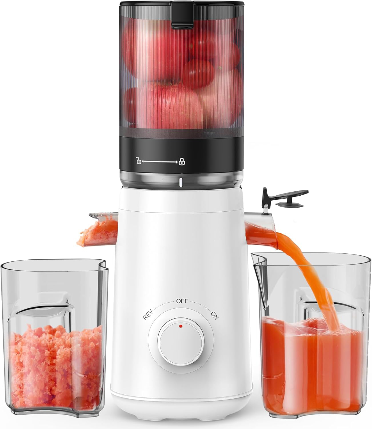 Juicer Machines, Cold Press Juicer with 5.3