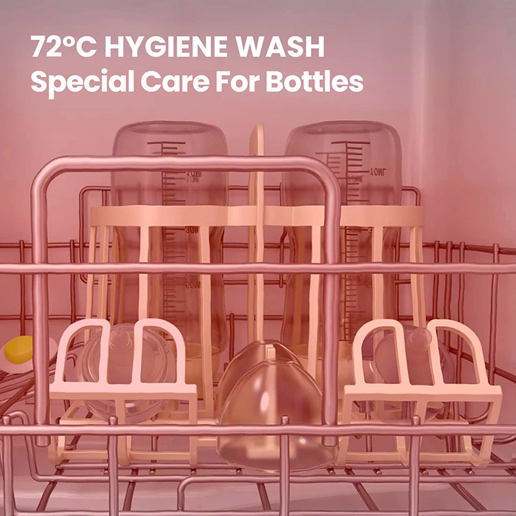 Mini Dishwasher | Compact Table Top Dishwasher with 3 Place Settings, 7 Programmes, Touch Control, LED Display, Delay Start and Off-peak Wash Function🔥Hot Sale🔥