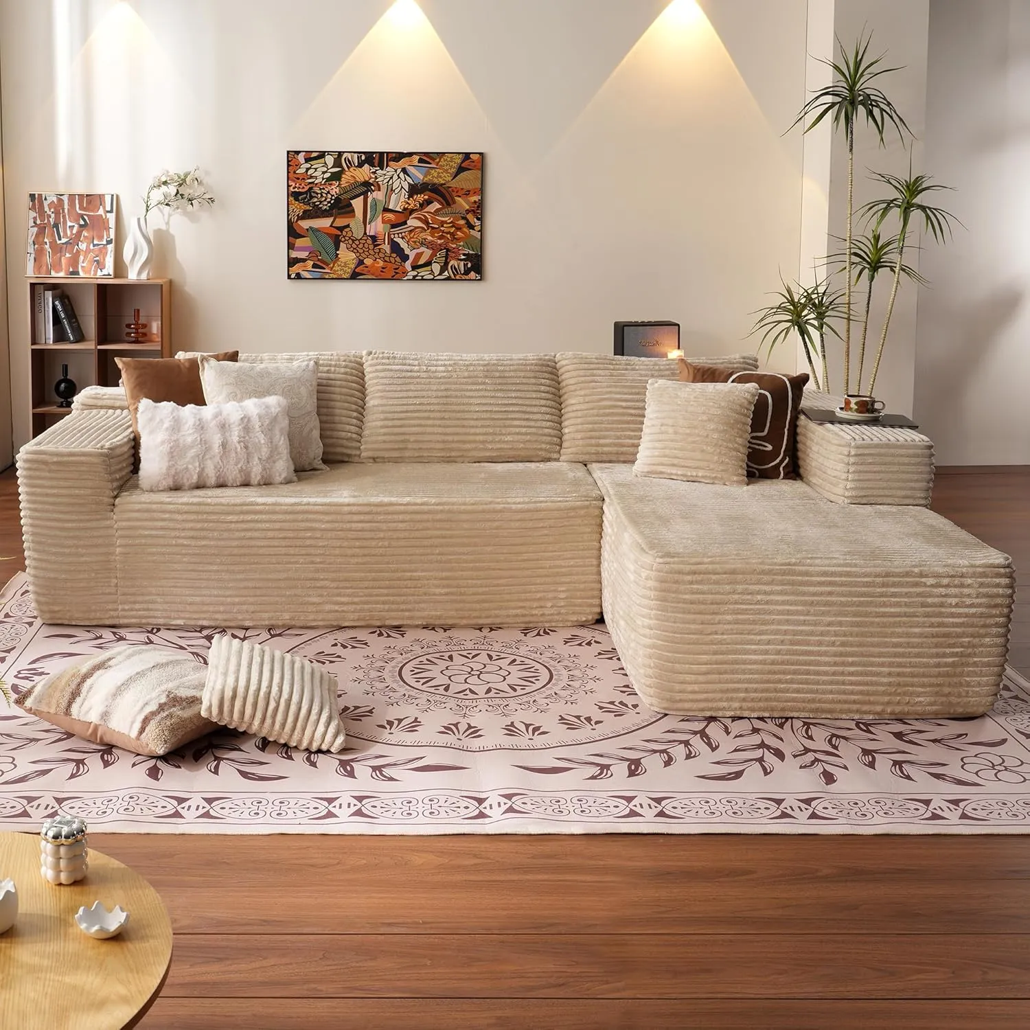 🔥Minimalist L-Shape Couch