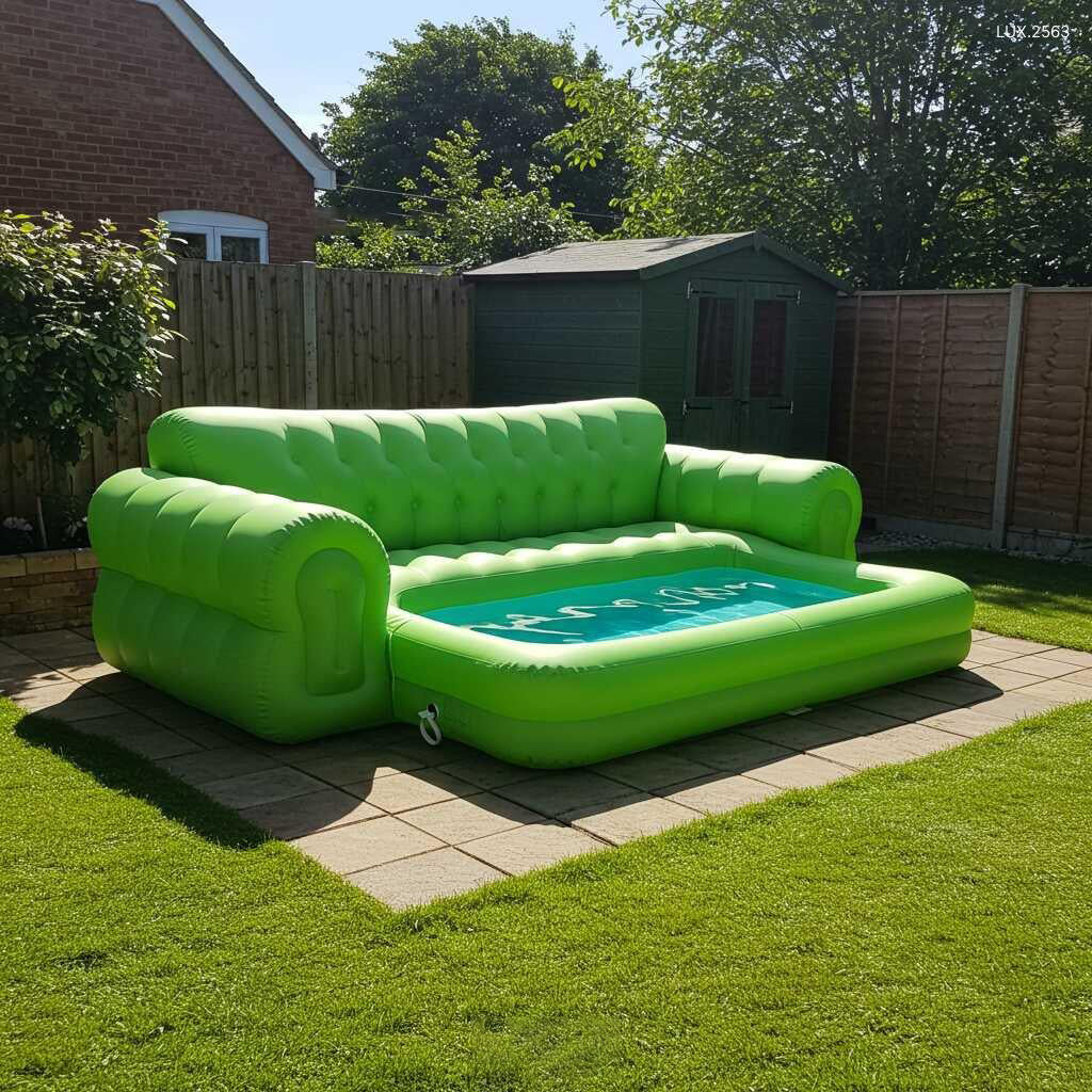 ☀Summer Must have-Inflatable Sofa Pool💦