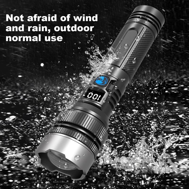 UltraBright Tactical Rechargeable Flashlight