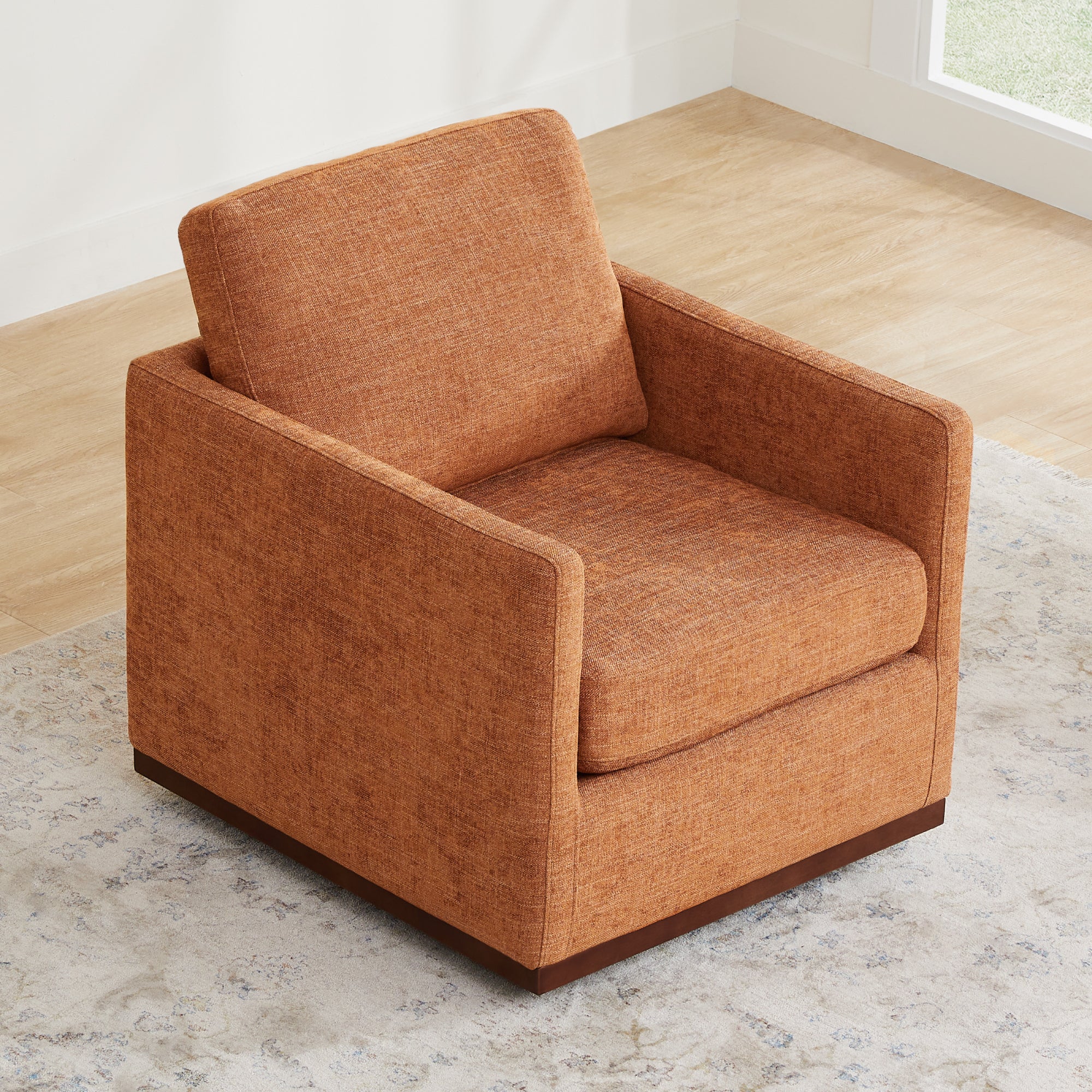 Henry Modern Swivel Accent Chair