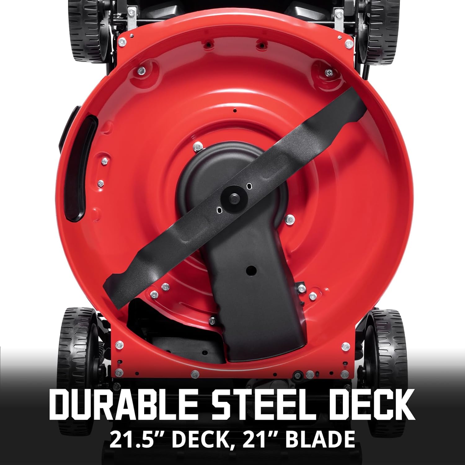 Gas Lawn Mower 21-Inch 144cc OHV Engine 3-in-1 Push Mower with Bagging