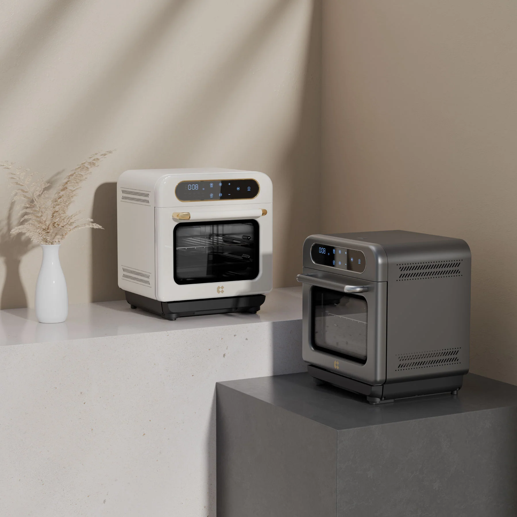 8-in-1 Steam Oven with Air Fryer