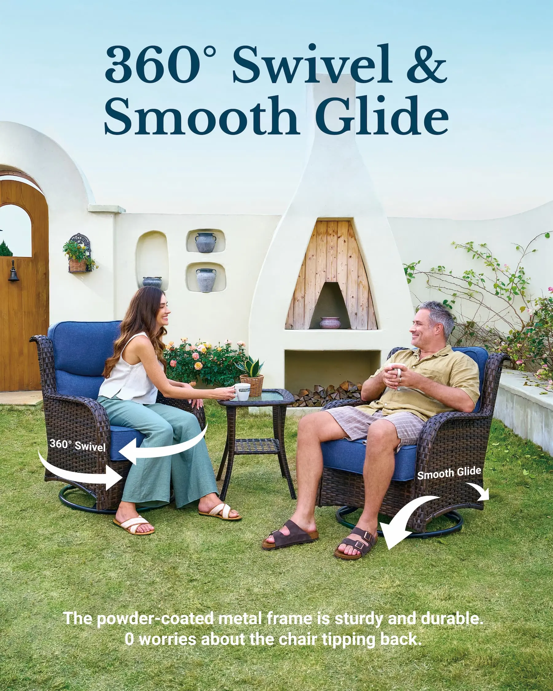 Hawthorne Swivel Glider Chair