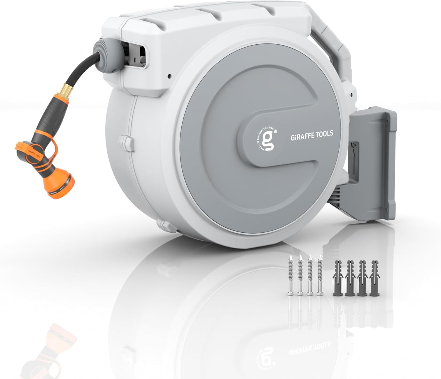 🔥[Clearance Sale]🔥Retractable Garden Hose Reel-5/8in-90ft