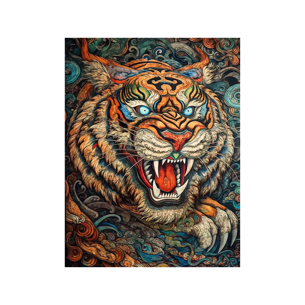 Tiger Wooden Jigsaw Puzzle